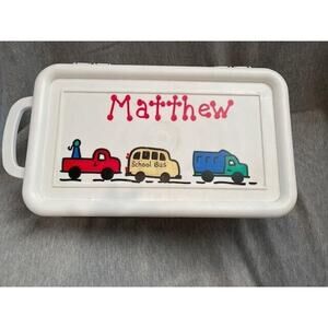 Plastic Shoe Box/toy Box Matthew Hinged Top